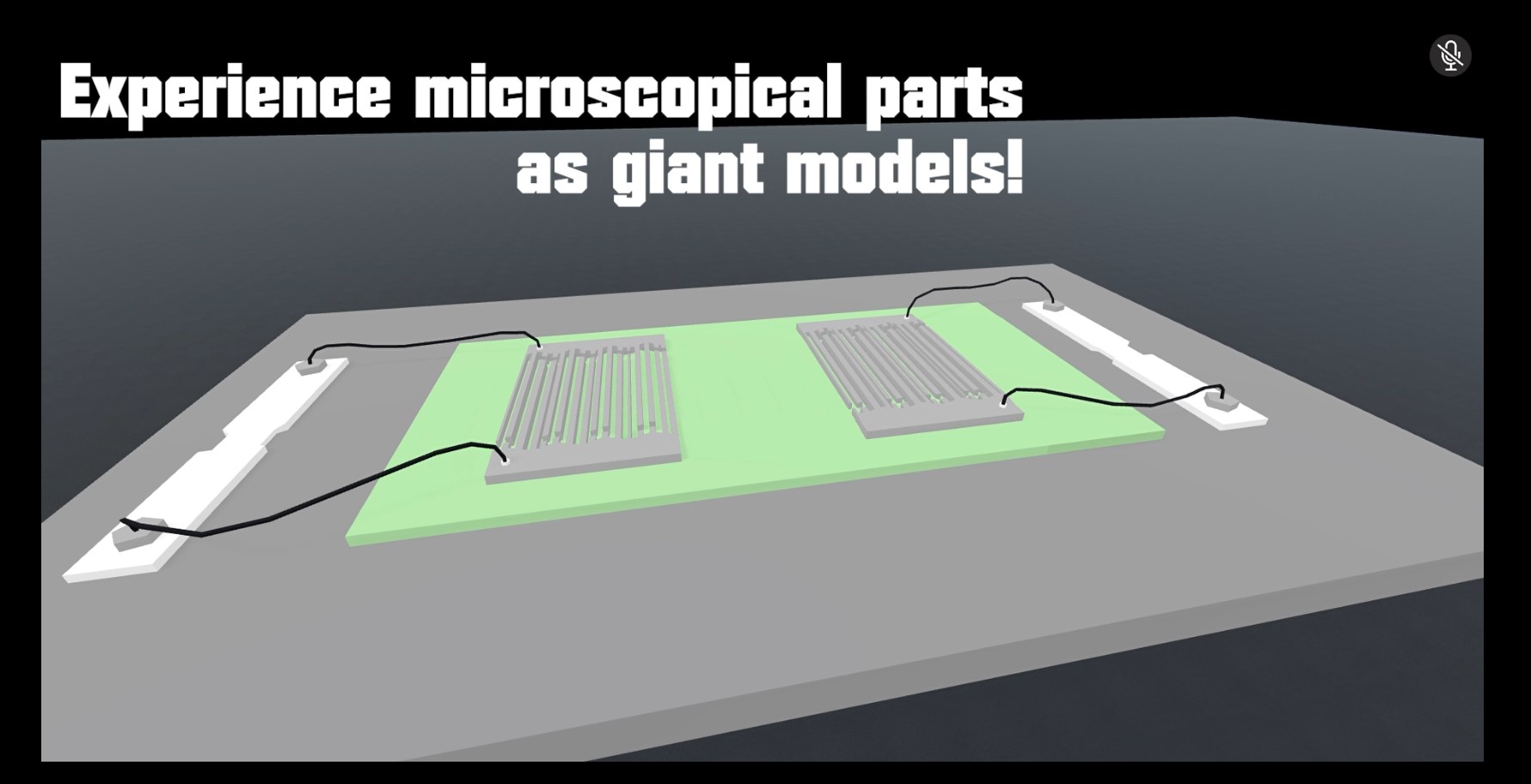 Großes Model eines SAW Filters